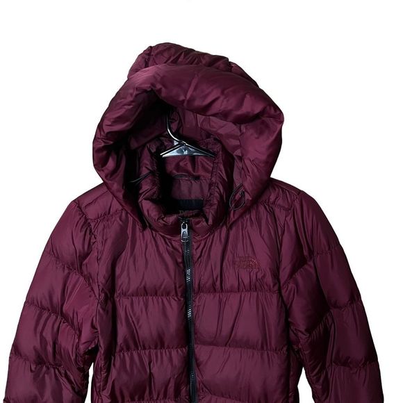 The North Face Womens 550 Long Down Coat Small - Picture 2 of 9